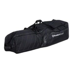 TRAVELERS CHOICE Black 52in Orlando Rolling Golf Bag Cover